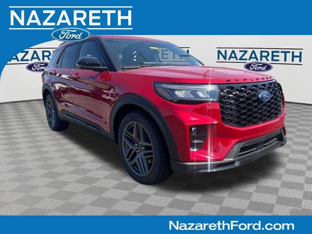 Rapid Red Metallic Tinted Clearcoat 2026 Ford Explorer SUV / Crossover All-Wheel Drive Automatic