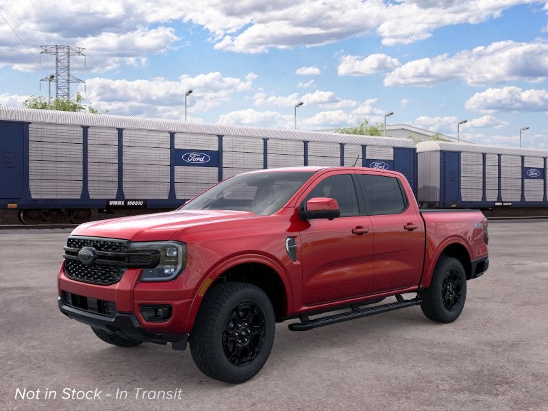 Ruby Red Metallic Tinted Clearcoat 2026 Ford Ranger Pickup Truck Four-Wheel Drive Automatic