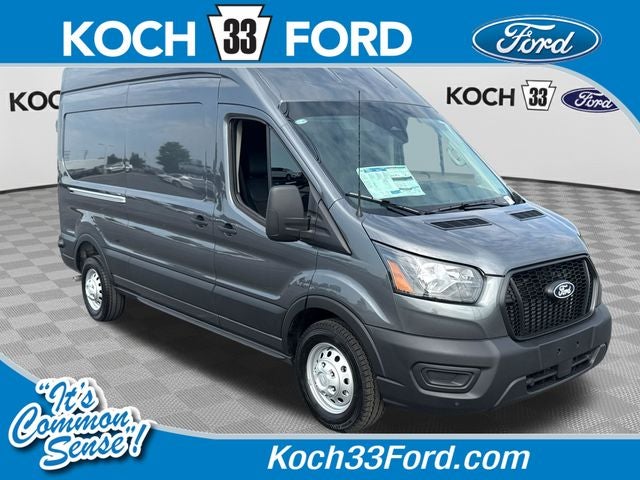 Carbonized Gray Metallic 2026 Ford Transit Cargo Van All-Wheel Drive 