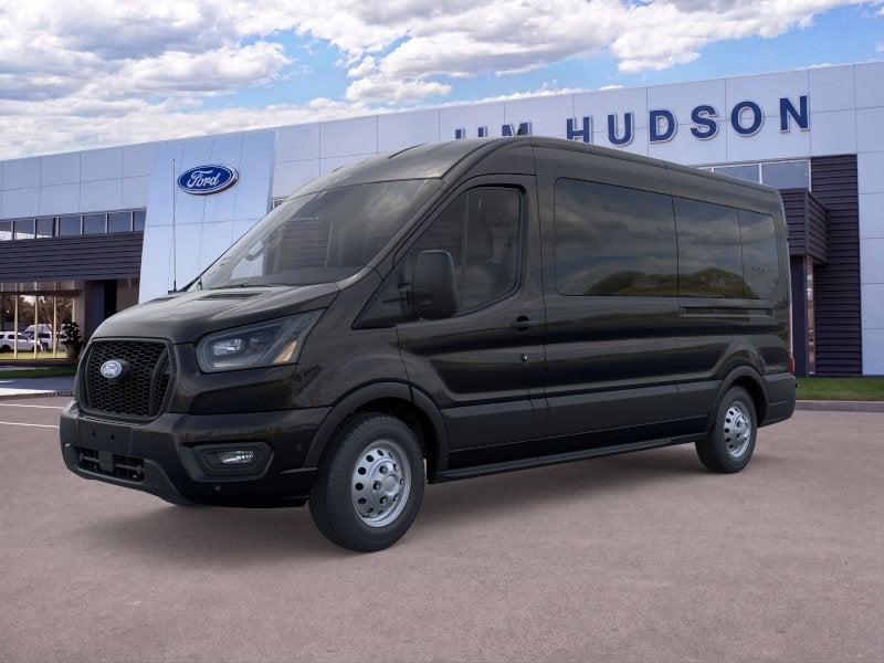 Black Metallic 2026 Ford Transit Cargo Van All-Wheel Drive 