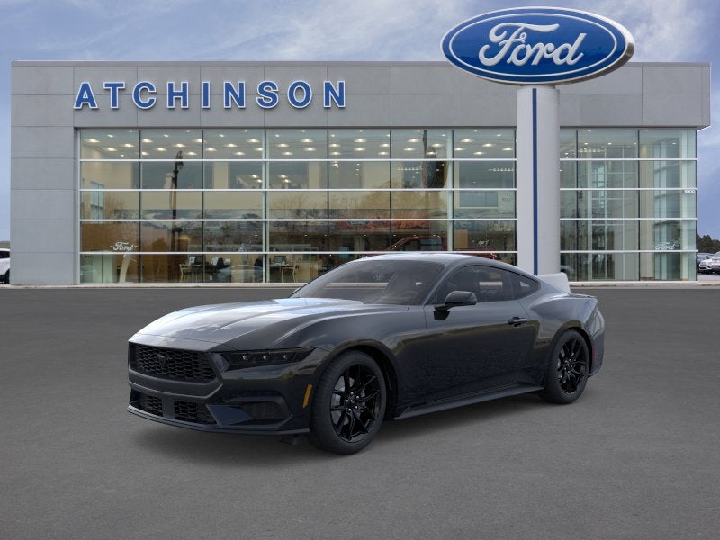Shadow Black 2026 Ford Mustang Coupe Rear-Wheel Drive Automatic