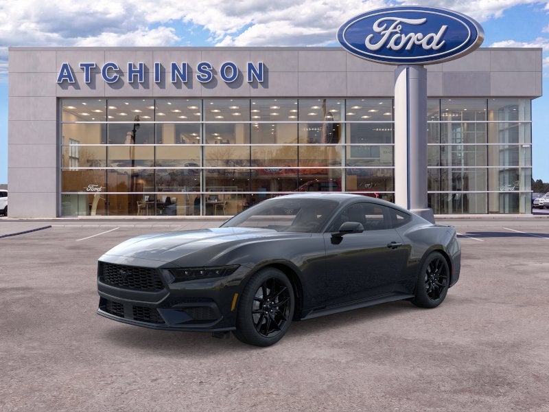 Shadow Black 2026 Ford Mustang Coupe Rear-Wheel Drive Automatic