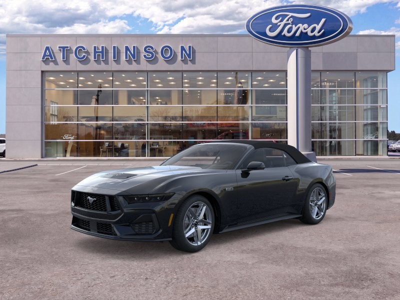 Shadow Black 2026 Ford Mustang Convertible Rear-Wheel Drive Automatic