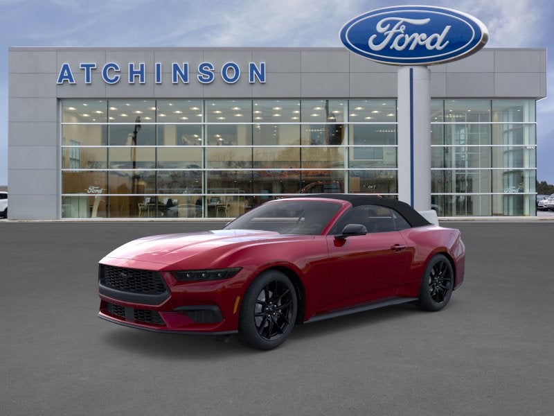 Pink (Molten Magenta Metallic Tinted Clearcoat) 2026 Ford Mustang Convertible Rear-Wheel Drive Automatic