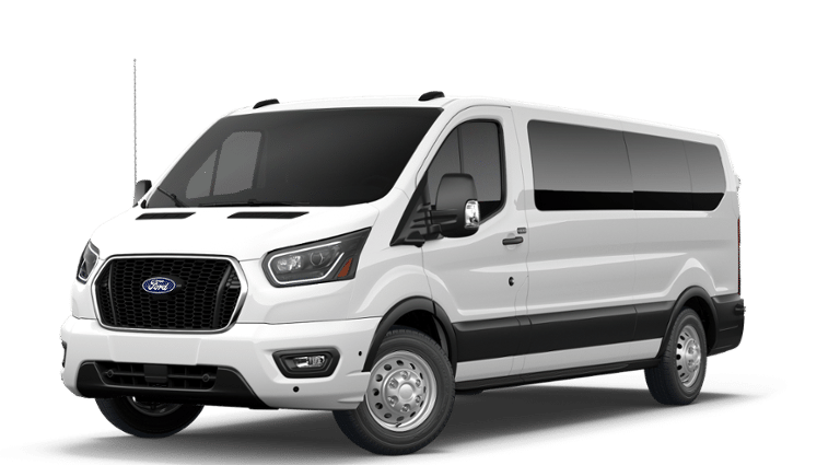 Oxford White 2027 Ford Transit Passenger Van All-Wheel Drive 