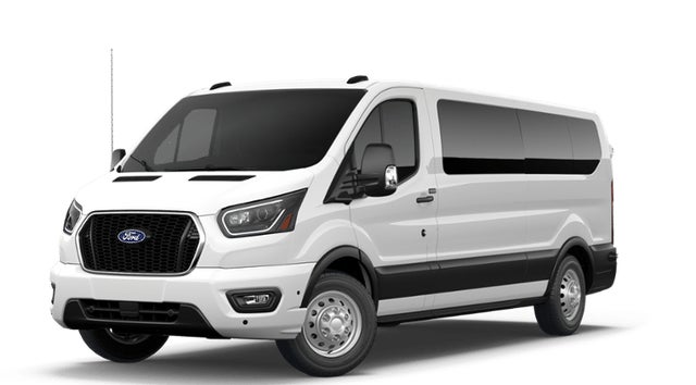 Oxford White 2027 Ford Transit Passenger Van All-Wheel Drive
