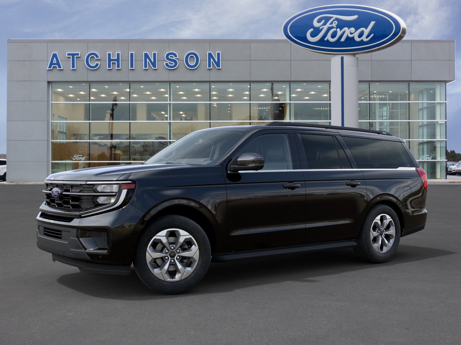 Agate Black Metallic 2027 Ford Expedition SUV / Crossover Four-Wheel Drive Automatic