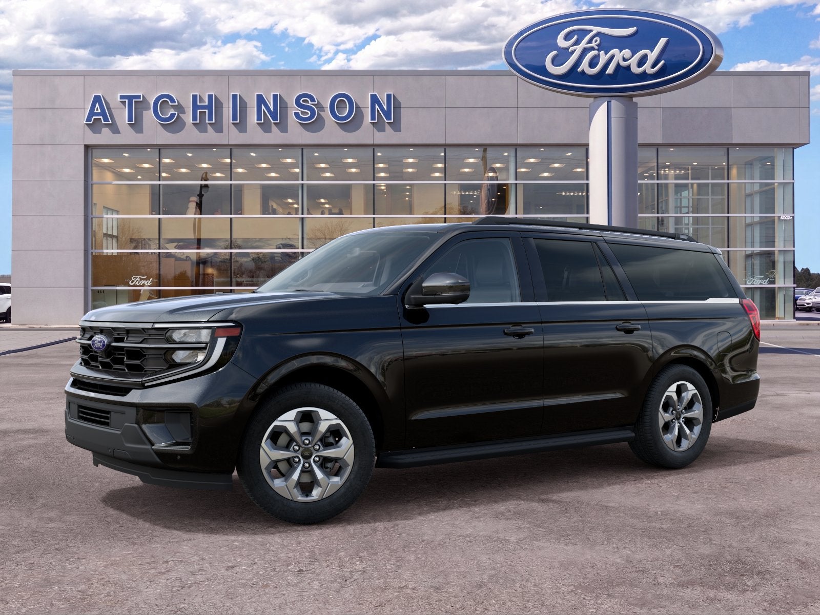 Agate Black Metallic 2027 Ford Expedition SUV / Crossover Four-Wheel Drive Automatic