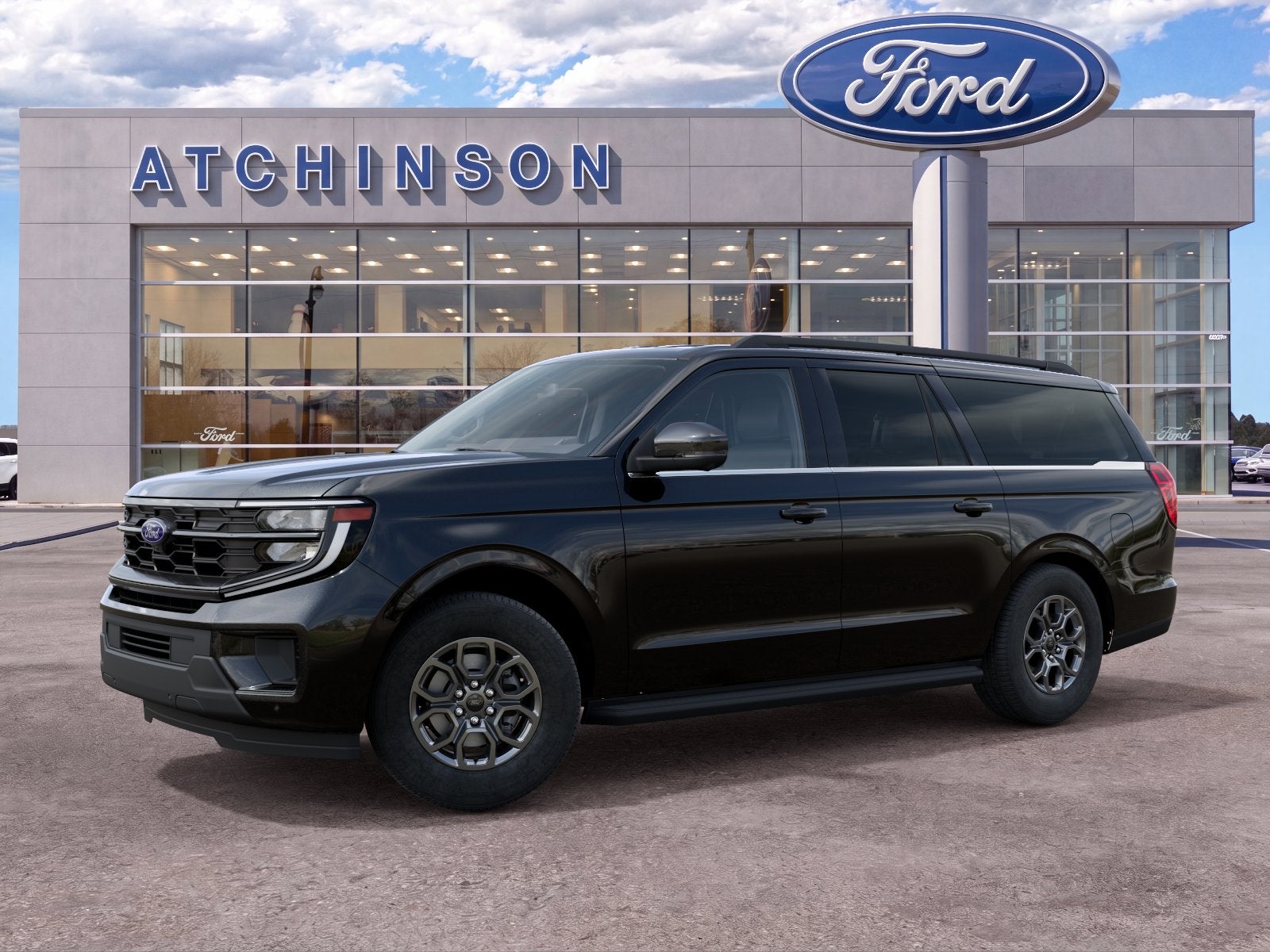 Agate Black Metallic 2027 Ford Expedition SUV / Crossover Four-Wheel Drive Automatic