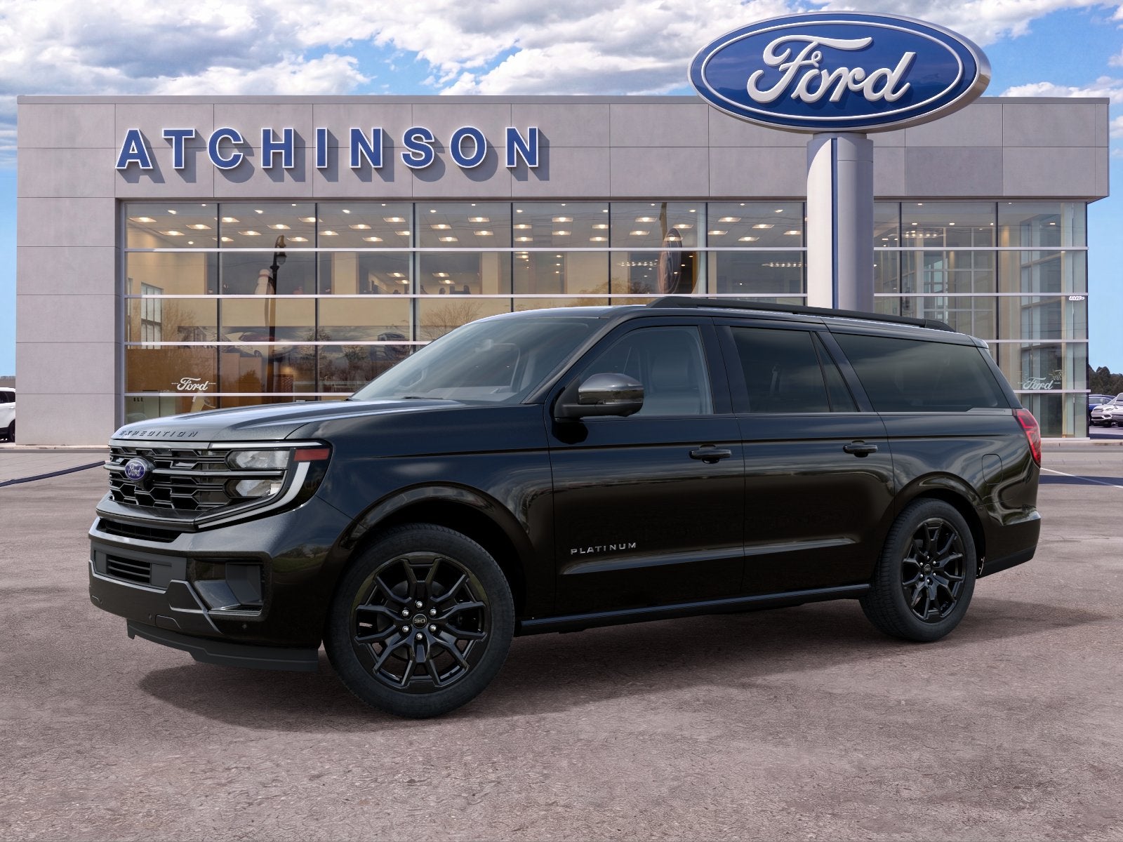 Agate Black Metallic 2027 Ford Expedition SUV / Crossover Four-Wheel Drive Automatic