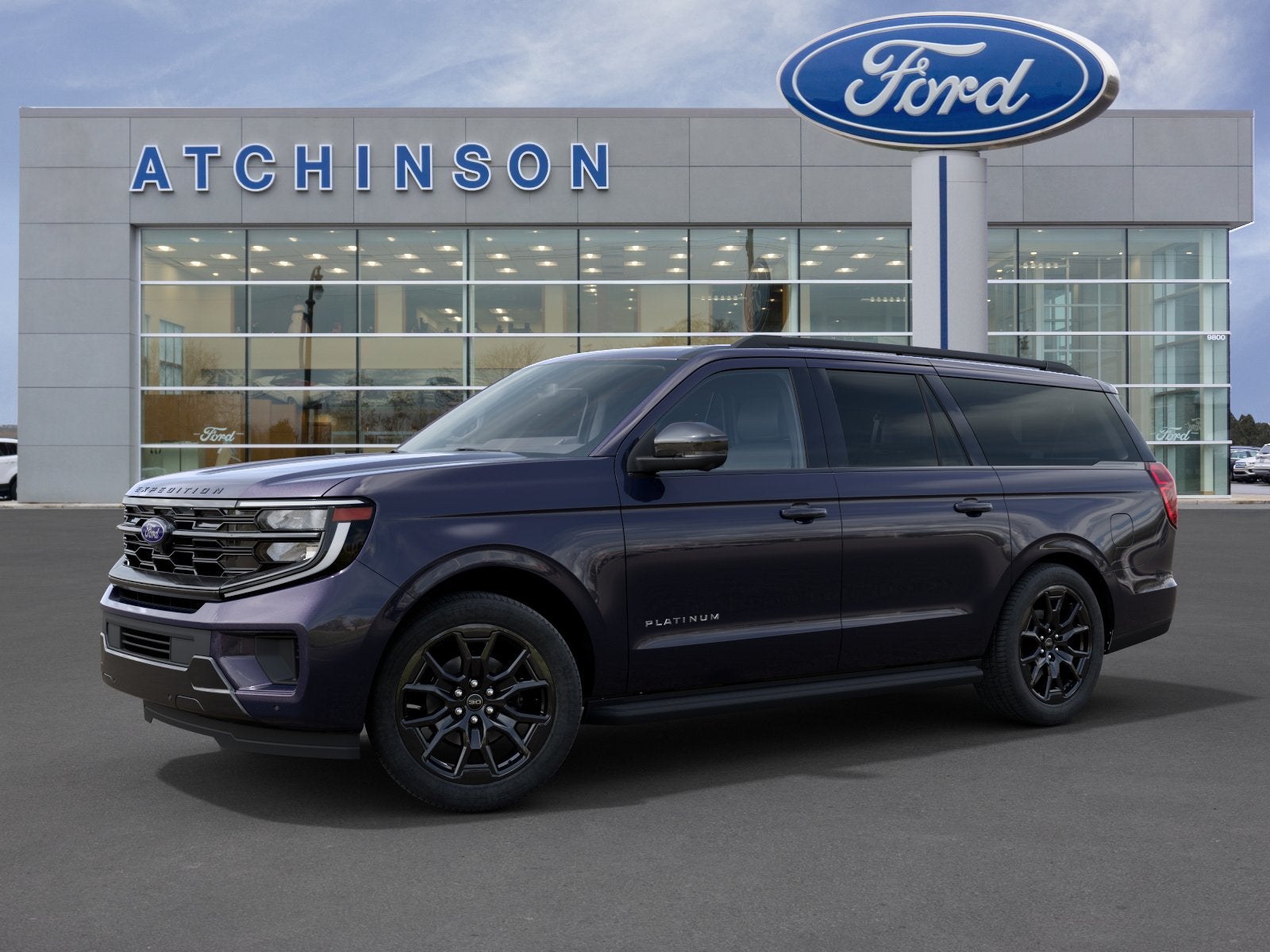 Blue Ember Metallic 2027 Ford Expedition SUV / Crossover Four-Wheel Drive Automatic