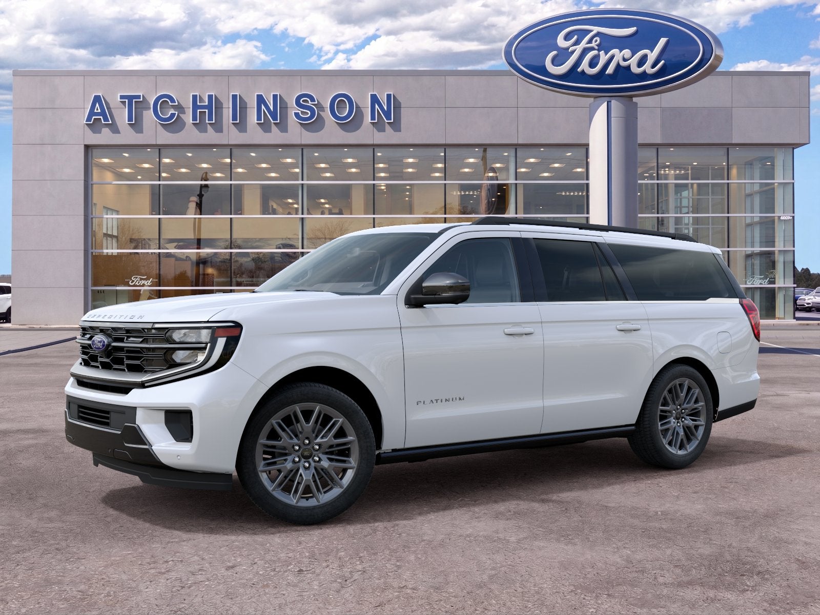 Star White Metallic Tri-Coat 2027 Ford Expedition SUV / Crossover Four-Wheel Drive Automatic