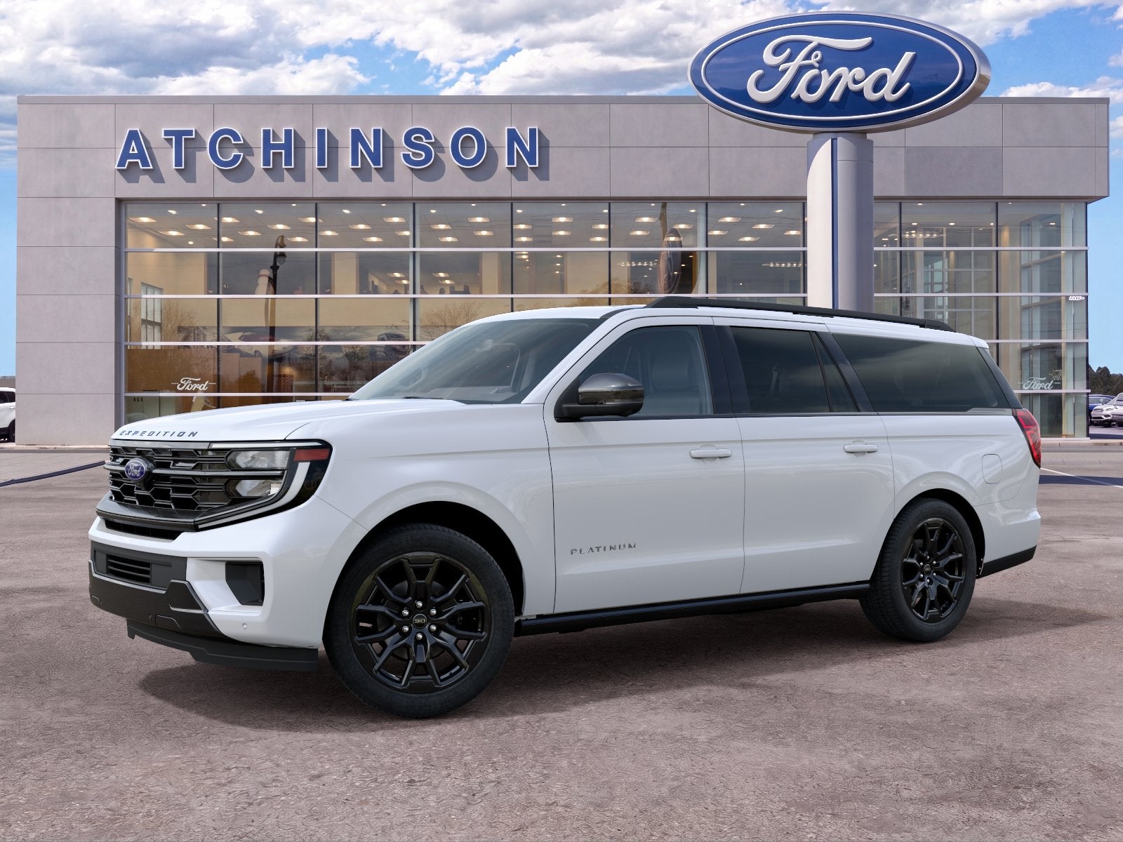 Star White Metallic Tri-Coat 2027 Ford Expedition SUV / Crossover Four-Wheel Drive Automatic