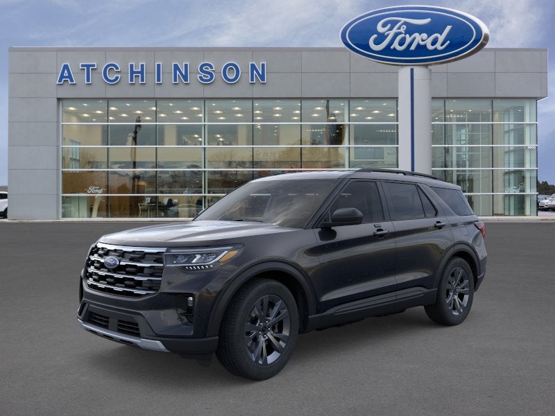 Agate Black Metallic 2026 Ford Explorer SUV / Crossover All-Wheel Drive Automatic
