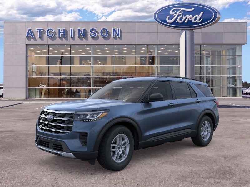 Vapor Blue Metallic 2026 Ford Explorer SUV / Crossover All-Wheel Drive Automatic