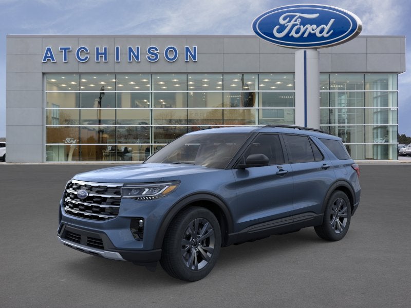 Vapor Blue Metallic 2026 Ford Explorer SUV / Crossover All-Wheel Drive Automatic