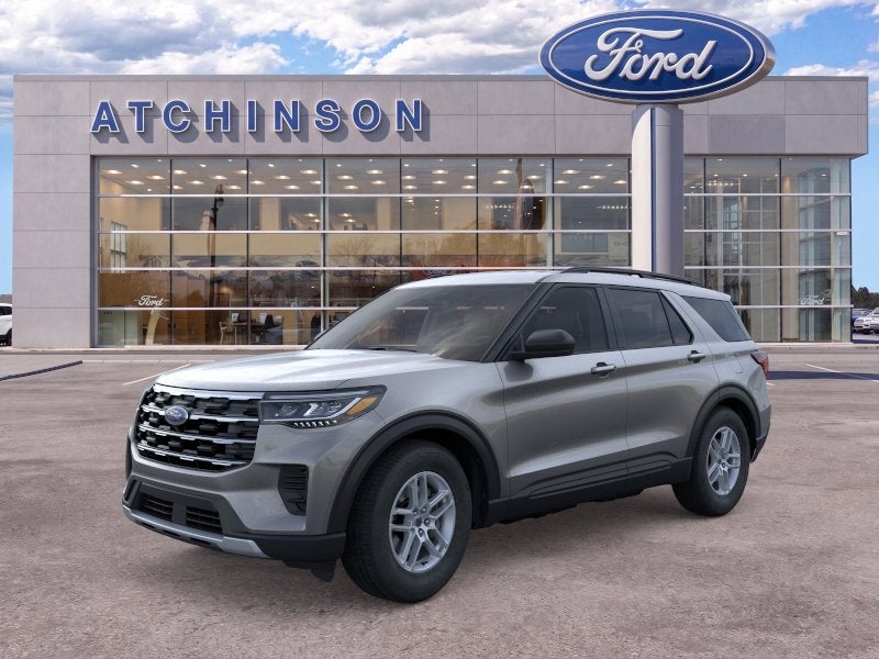 Carbonized Gray Metallic 2026 Ford Explorer SUV / Crossover All-Wheel Drive Automatic
