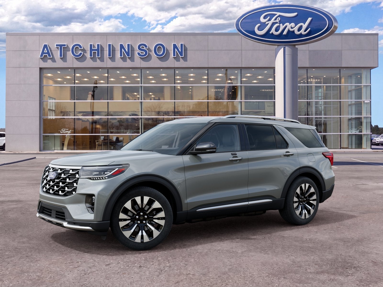 Avalanche Gray 2027 Ford Explorer SUV / Crossover All-Wheel Drive Automatic