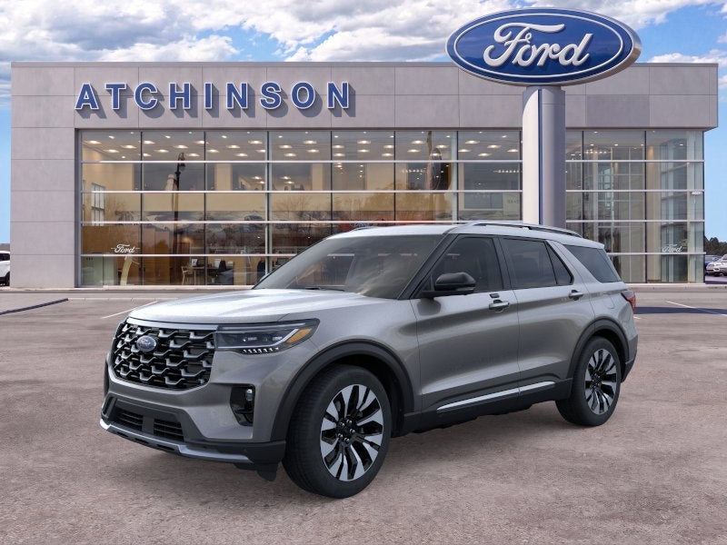 Carbonized Gray Metallic 2026 Ford Explorer SUV / Crossover All-Wheel Drive Automatic