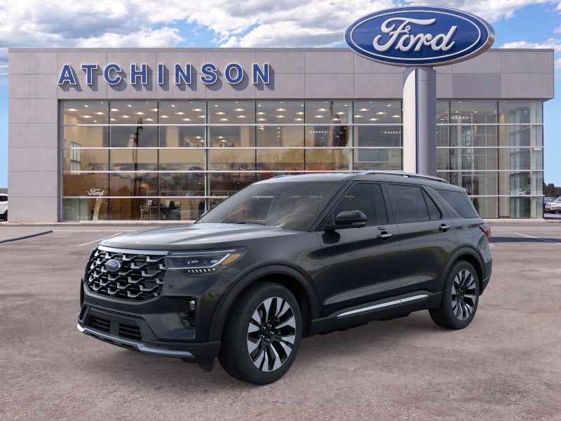 Agate Black Metallic 2026 Ford Explorer SUV / Crossover All-Wheel Drive Automatic