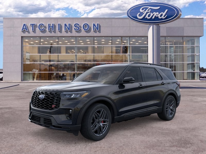 Agate Black Metallic 2026 Ford Explorer SUV / Crossover All-Wheel Drive Automatic