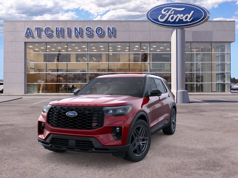 Red Metallic 2026 Ford Explorer SUV / Crossover All-Wheel Drive Automatic