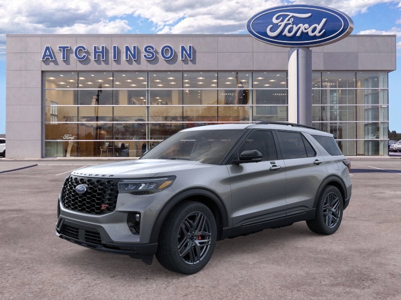 Carbonized Gray Metallic 2026 Ford Explorer SUV / Crossover All-Wheel Drive Automatic