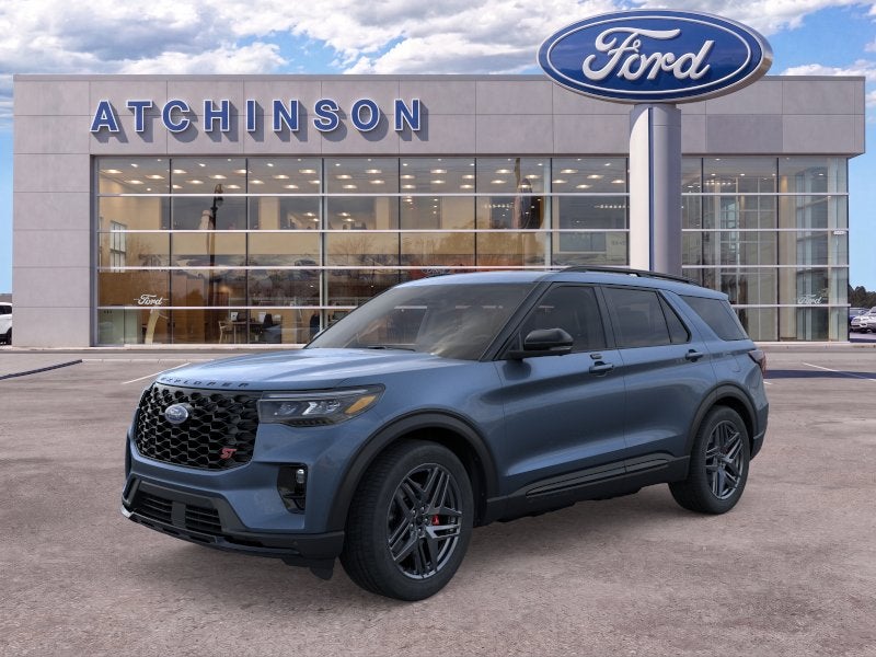 Vapor Blue Metallic 2026 Ford Explorer SUV / Crossover All-Wheel Drive Automatic