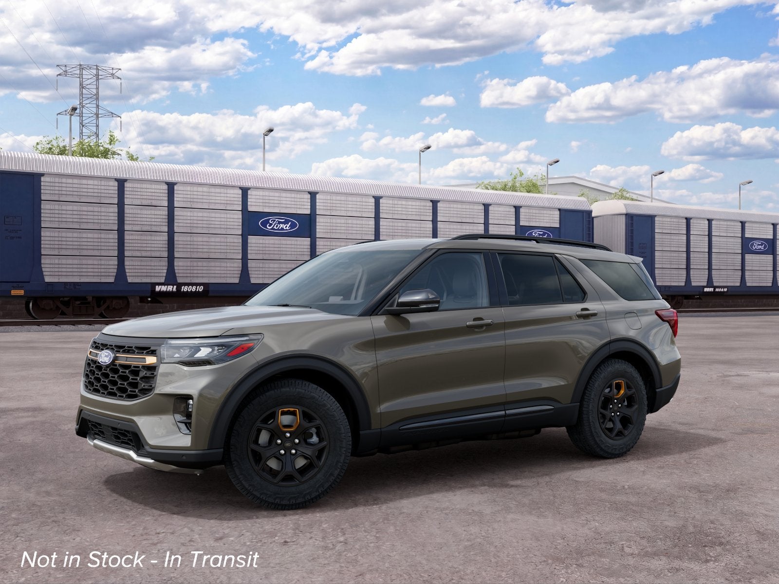 Marsh Gray 2027 Ford Explorer SUV / Crossover All-Wheel Drive Automatic