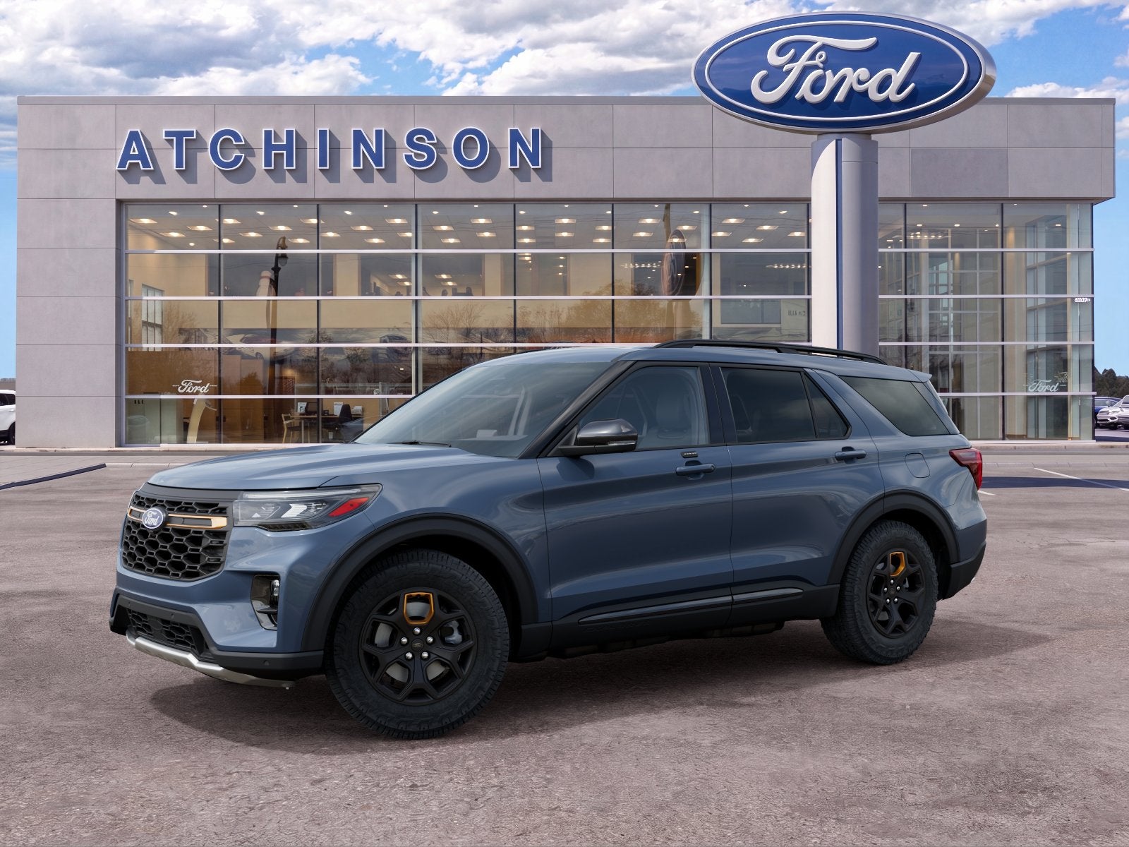 Vapor Blue Metallic 2027 Ford Explorer SUV / Crossover All-Wheel Drive Automatic