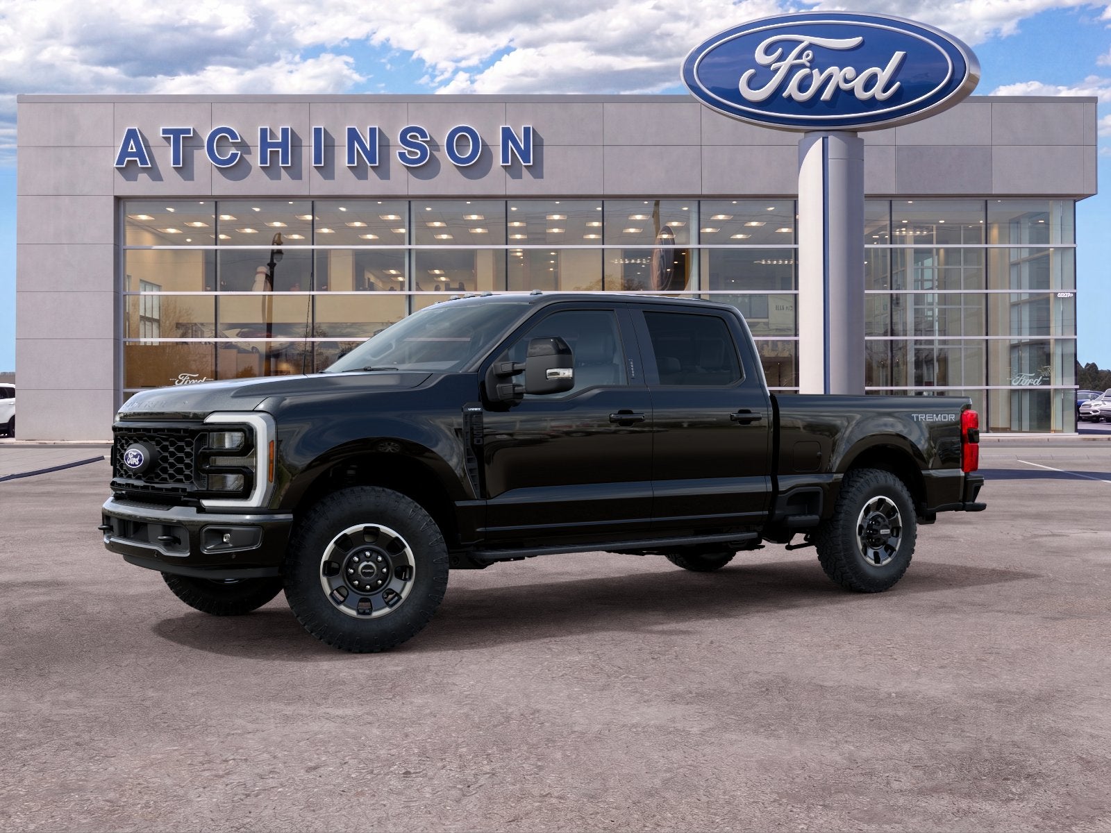 Agate Black Metallic 2027 Ford F-250 Super Duty Pickup Truck Four-Wheel Drive Automatic