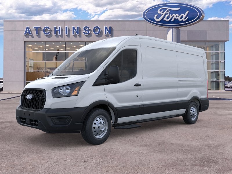 Oxford White 2026 Ford Transit Cargo Van All-Wheel Drive 