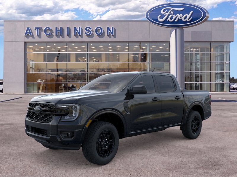 Shadow Black 2026 Ford Ranger Pickup Truck Four-Wheel Drive Automatic