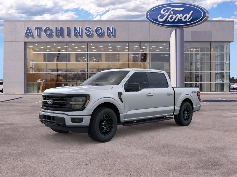 Iconic Silver Metallic 2026 Ford F-150 Pickup Truck Four-Wheel Drive Automatic