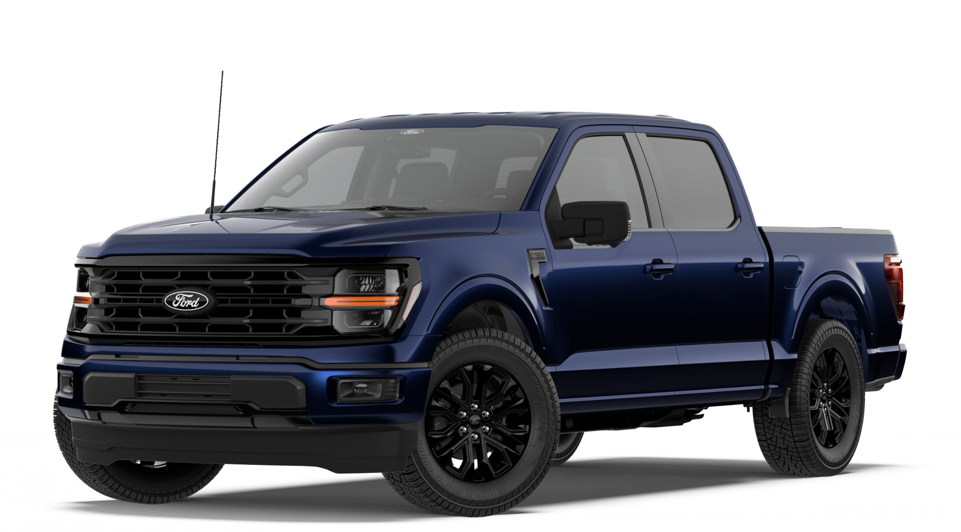 Antimatter Blue Metallic 2026 Ford F-150 Pickup Truck Four-Wheel Drive Automatic