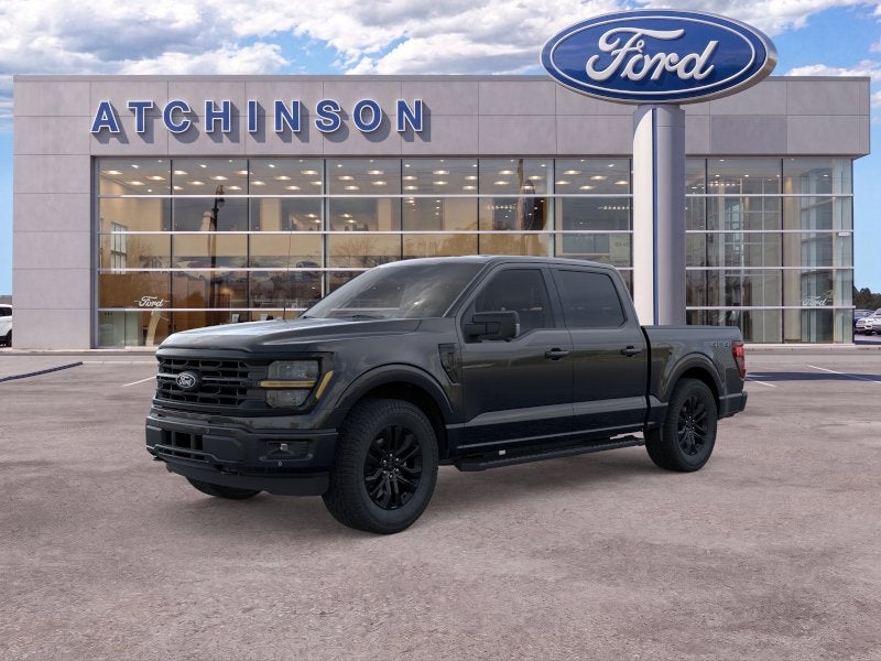 Agate Black Metallic 2026 Ford F-150 Pickup Truck Four-Wheel Drive Automatic