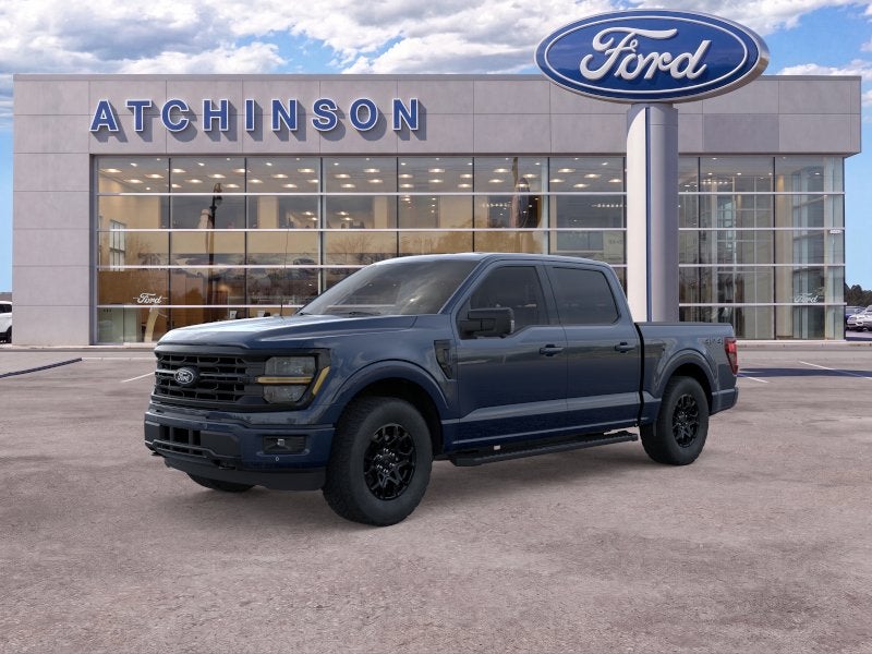 Antimatter Blue Metallic 2026 Ford F-150 Pickup Truck Four-Wheel Drive Automatic
