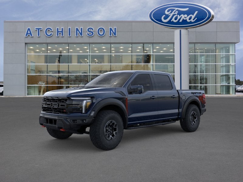 Antimatter Blue Metallic 2026 Ford F-150 Raptor SuperCrew 4WD Pickup Truck Four-Wheel Drive Automatic