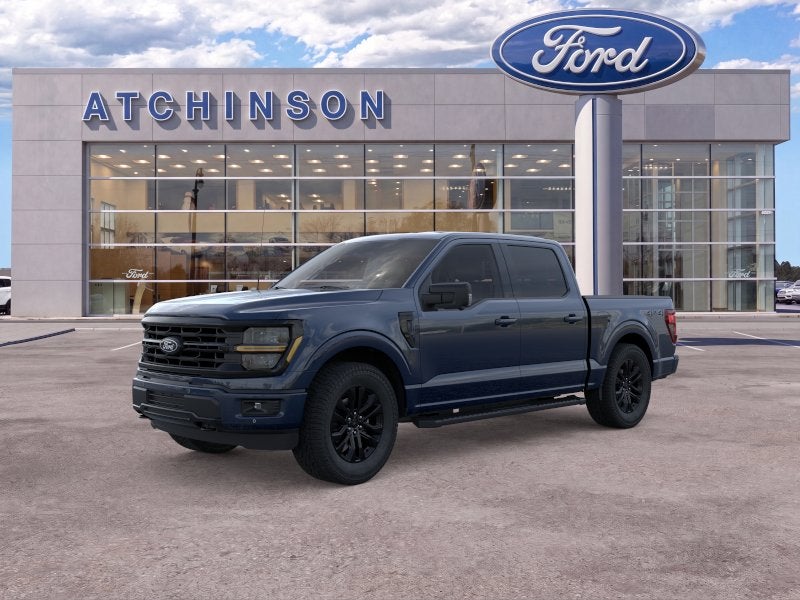 Antimatter Blue Metallic 2026 Ford F-150 Pickup Truck Four-Wheel Drive Automatic