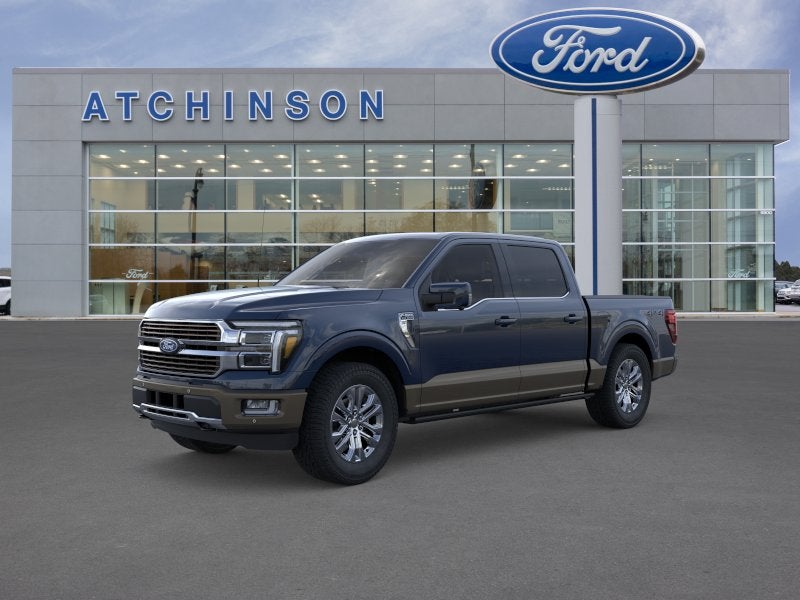 Antimatter Blue Metallic 2026 Ford F-150 Pickup Truck Four-Wheel Drive Automatic