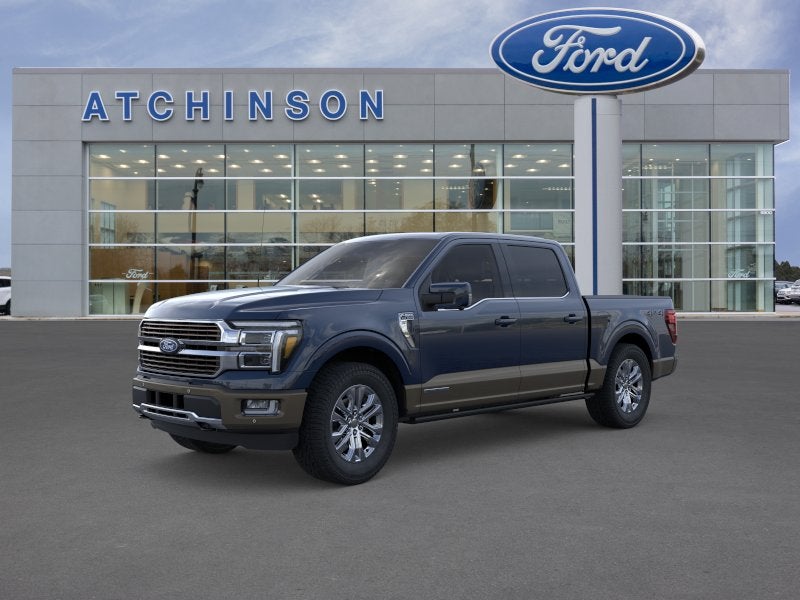 Antimatter Blue Metallic 2026 Ford F-150 King Ranch SuperCrew 4WD Pickup Truck Four-Wheel Drive Automatic