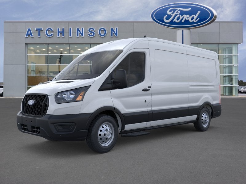 Oxford White 2026 Ford Transit Cargo Van All-Wheel Drive 