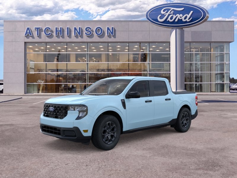 Light Blue 2026 Ford Maverick Pickup Truck Front-Wheel Drive Continuously Variable Transmission