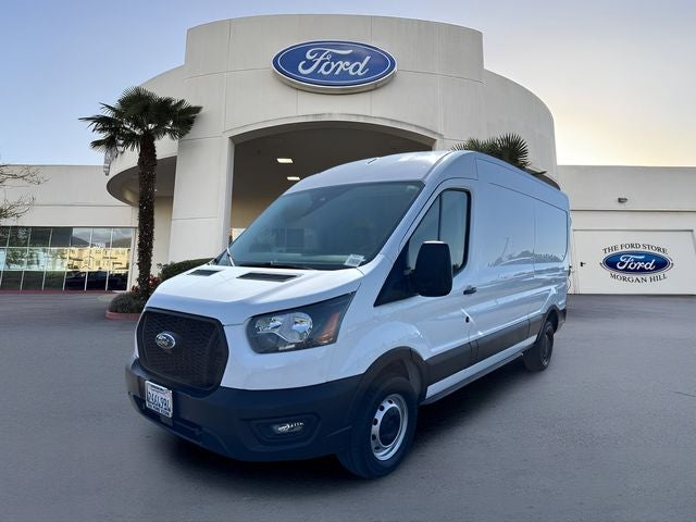 Oxford White 2024 Ford Transit Cargo Van Rear-Wheel Drive 
