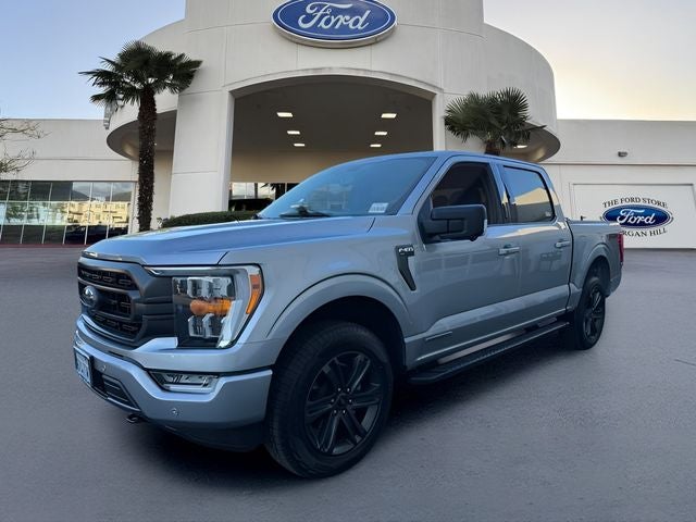 Silver Metallic 2023 Ford F-150 Pickup Truck Four-Wheel Drive Automatic