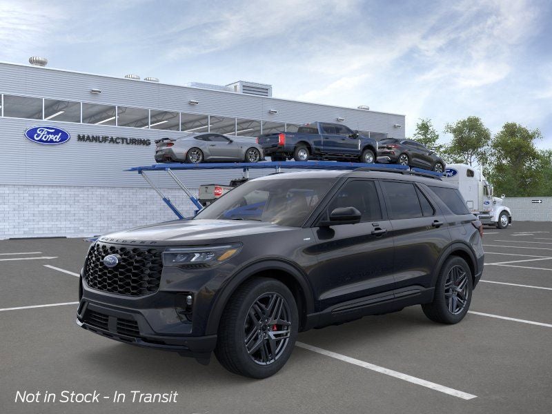 Agate Black Metallic 2026 Ford Explorer SUV / Crossover All-Wheel Drive Automatic