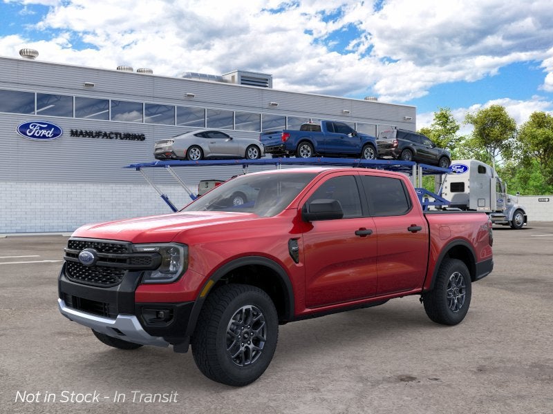Ruby Red Metallic Tinted Clearcoat 2026 Ford Ranger Pickup Truck Four-Wheel Drive Automatic