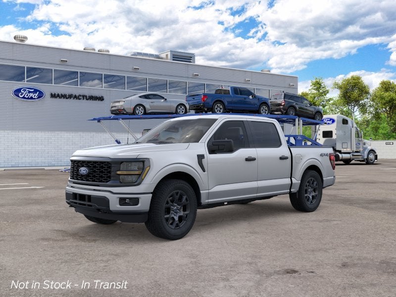 Iconic Silver Metallic 2026 Ford F-150 Pickup Truck Four-Wheel Drive Automatic