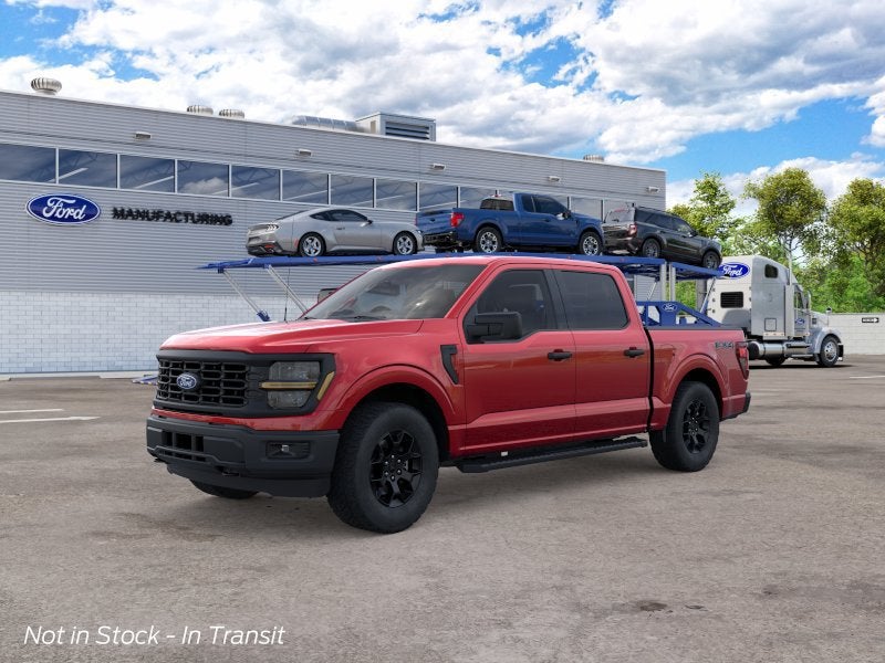 Ruby Red Metallic Tinted Clearcoat 2026 Ford F-150 Pickup Truck Four-Wheel Drive Automatic