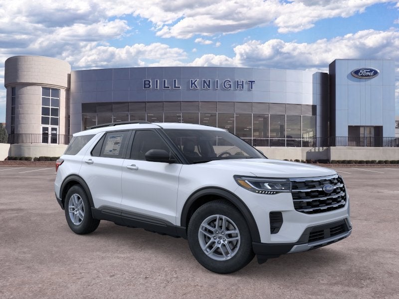 Space White Metallic 2026 Ford Explorer SUV / Crossover Rear-Wheel Drive Automatic